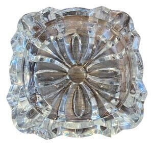 Vintage Cristal d'Arques Of France Lead Crystal French Ashtray